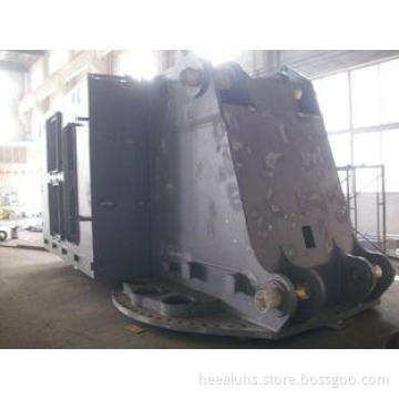 OEM Steel Q345D Crane Undercarriage / Container Chassis For
